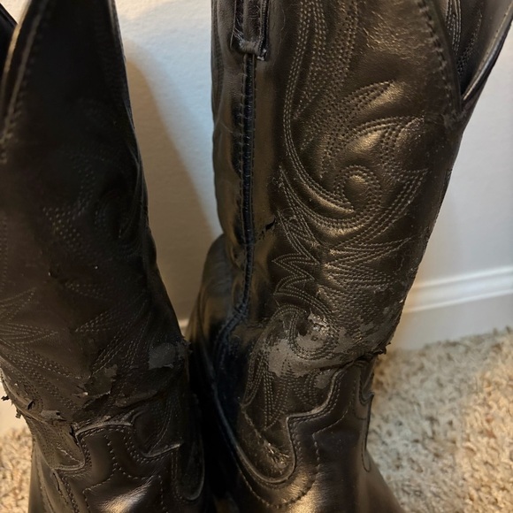 Laredo Lea Vamp Fox Western Cowboy Boots Men’s 8.5 main image 5